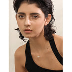 Collar Flor Romántica con Baño de Oro Real 18K