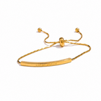 Pulsera Minimalista Bañada en Oro 18K