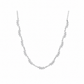 Collar de Hojas Bañado en Oro 18K o Platino — Elegancia Natural