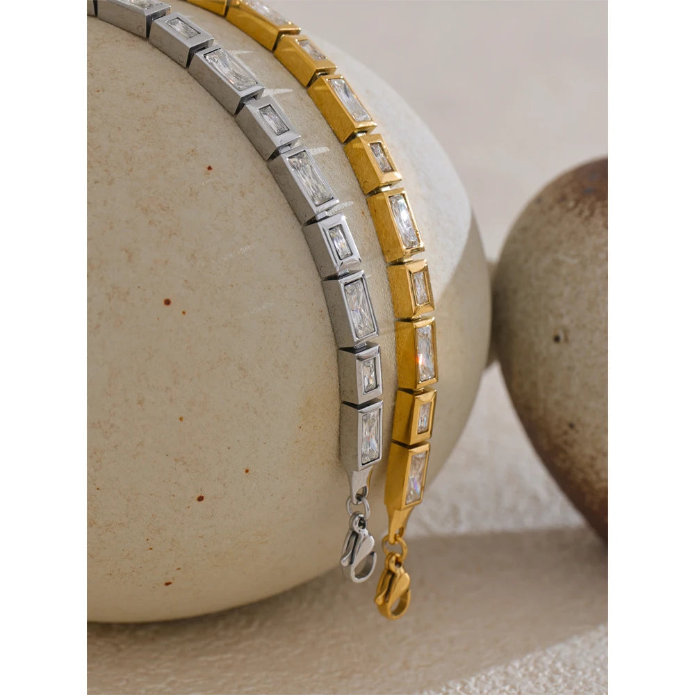 Pulsera Chic Waterproof Bañada en Oro 18K o Platino