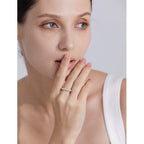 Anillo de Perlas Bañado en Oro 18K — Elegancia Romántica