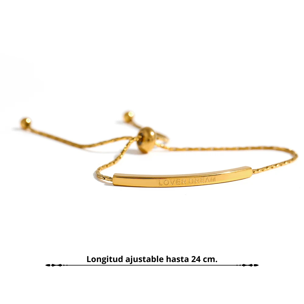 Pulsera Minimalista Bañada en Oro 18K