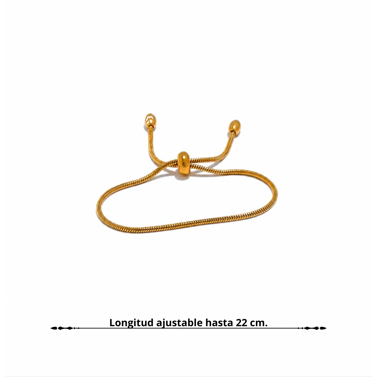 Pulsera Fina Premium Bañada en Oro 18K